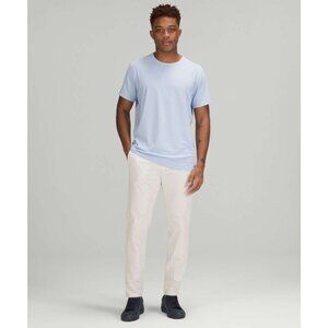 LULULEMON Commission White Opal Slim Fit Vent Light Tapered Pants, Size 31